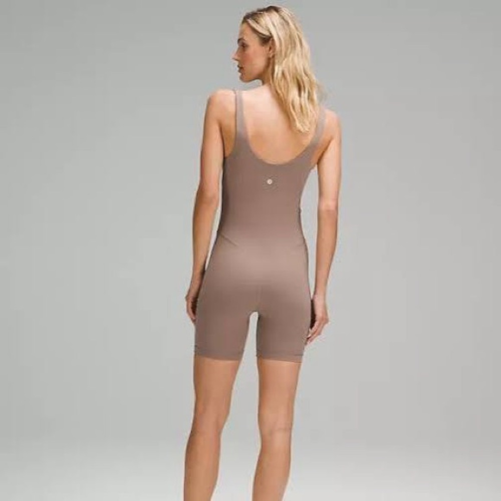 Lululemon Taupe Align 6” Bodysuit - Picture 3 of 8